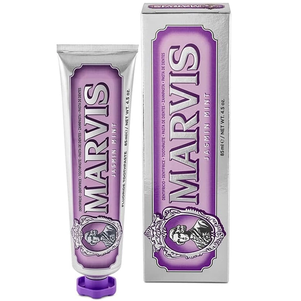 خمیر دندان مارویس بنفش اصل مدل جزمین مینت ضد پوسیدگی 85 میل | MARVIS Toothpaste Jasmin mint 85ml